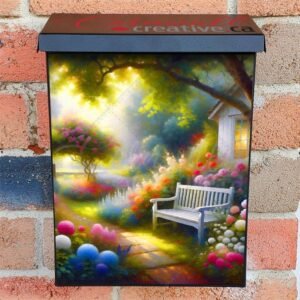 Cozy Cottage Garden Colonial Mailbox Cover