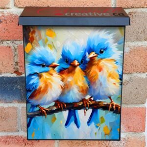 Blue Bird Brothers Colonial Mailbox Cover
