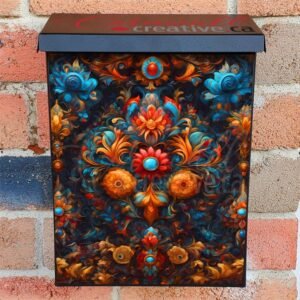 Gorgeous Bohemian Design Colonial Mailbox Cover