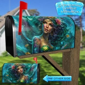 Pretty Little Mermaid Rural Farm Mailbox Cover