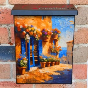 Italian Cottage Terrace Colonial Mailbox Cover