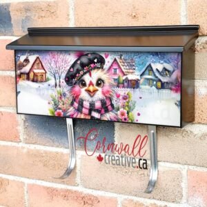 Valentine’s Day Chicken Wall-mounted Townhouse Mailbox Cover