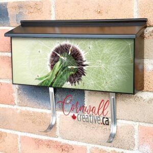 Dandelions in the Wind Wall-mounted Townhouse Mailbox Cover