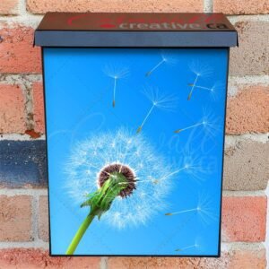 Dandelions in the Wind #2 Colonial Mailbox Cover