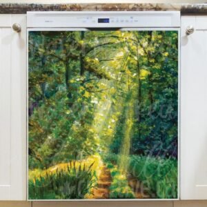 Sunny July Morning Magnetic Dishwasher Door Cover