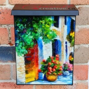 Cottage Balcony Colonial Mailbox Cover