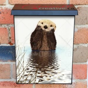 The Cutest Otter Colonial Mailbox Cover