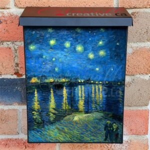 Starry Night Over the Rhone by V. Gogh Colonial Mailbox Cover