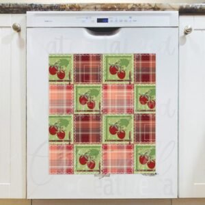 Country Quilt Design #3 Magnetic Dishwasher Door Cover