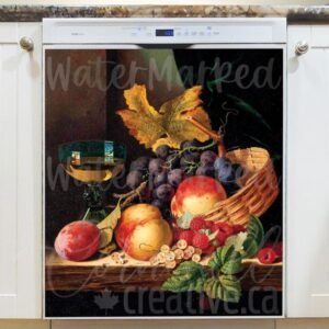 Still Life Fruit #8 Magnetic Dishwasher Door Cover