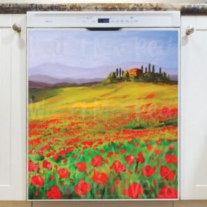 Villa in Tuscany Magnetic Dishwasher Door Cover