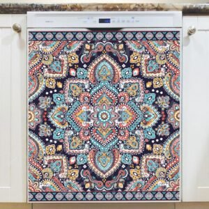 Beautiful Bohemian Mandala #10 Magnetic Dishwasher Door Cover