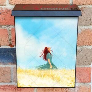 Enjoying the Sunshine Colonial Mailbox Cover