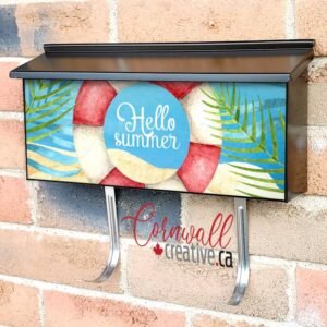 Hello Summer Wall-mounted Townhouse Mailbox Cover