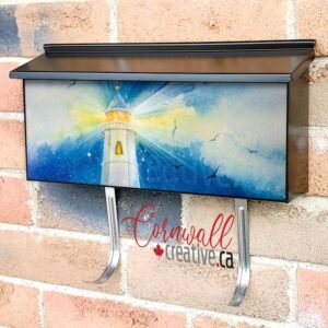 Sparkling Lighthouse Wall-mounted Townhouse Mailbox Cover