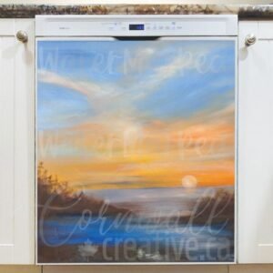 Late Summer Sunset Magnetic Dishwasher Door Cover
