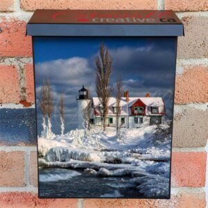 Point Betsie Lighthouse Colonial Mailbox Cover