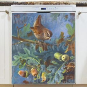 Wren by A. Thorburn Magnetic Dishwasher Door Cover