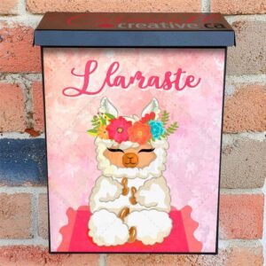 Cute Llamaste Llama Colonial Mailbox Cover