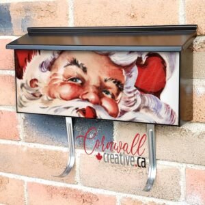 Santa's Secret Wall-mounted Townhouse Mailbox Cover