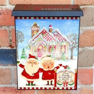 Claus Family Bed & Breakfast Colonial Mailbox Cover