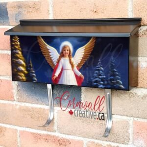 Beautiful Christmas Angel #1 Wall-mounted Townhouse Mailbox Cover