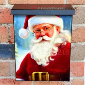 Beautiful Santa Claus Painting #2 Colonial Mailbox Cover