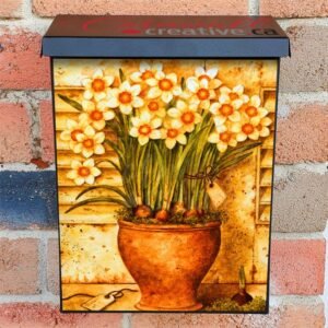 Beautiful Daffodils #2 Colonial Mailbox Cover