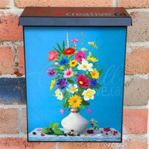 Garden Flower Bouquet #1 Colonial Mailbox Cover
