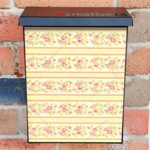 Victorian Flower Design #2 Colonial Mailbox Cover