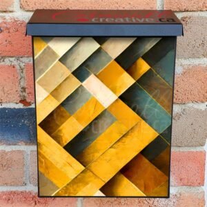 Beautiful Abstract Design #2 Colonial Mailbox Cover
