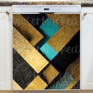 Beautiful Abstract Design #4 Magnetic Dishwasher Door Cover