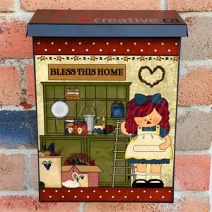 Country Kitchen Cupboard Colonial Mailbox Cover