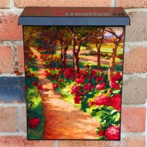 Field Flowers by Olga W. Florian Colonial Mailbox Cover