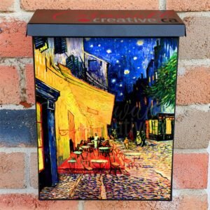 The Cafe Terrace by V. Gogh Colonial Mailbox Cover