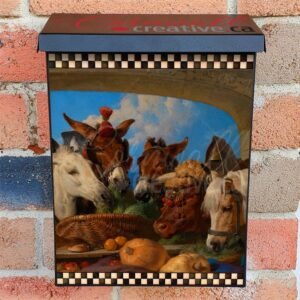 Group of Animals by Edwin Landseer Colonial Mailbox Cover