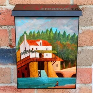 The Mill by Henri Rousseau Colonial Mailbox Cover