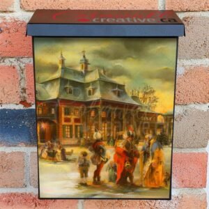 Christmas in Pillnitz by Bruck & Sohn Colonial Mailbox Cover