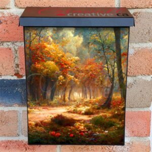 October Forest #1 Colonial Mailbox Cover