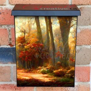October Forest #3 Colonial Mailbox Cover