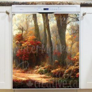 October Forest #3 Magnetic Dishwasher Door Cover