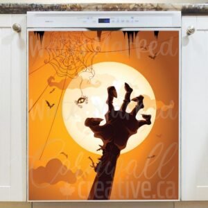 Zombie Hand from the Grave #2 Magnetic Dishwasher Door Cover