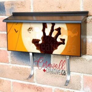 Zombie Hand from the Grave #2 Wall-mounted Townhouse Mailbox Cover