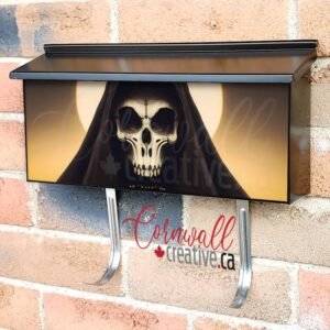 The Reaper Wall-mounted Townhouse Mailbox Cover