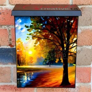 After Rain Colonial Mailbox Cover