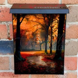 Rainy November #1 Colonial Mailbox Cover