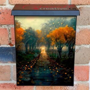 Rainy November #3 Colonial Mailbox Cover