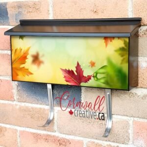 Leaves Dancing in the Wind Wall-mounted Townhouse Mailbox Cover