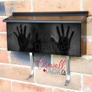 Scary Ghost Girl Haunting Wall-mounted Townhouse Mailbox Cover