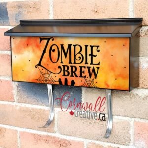 Gluten Free Zombie Brew Wall-mounted Townhouse Mailbox Cover